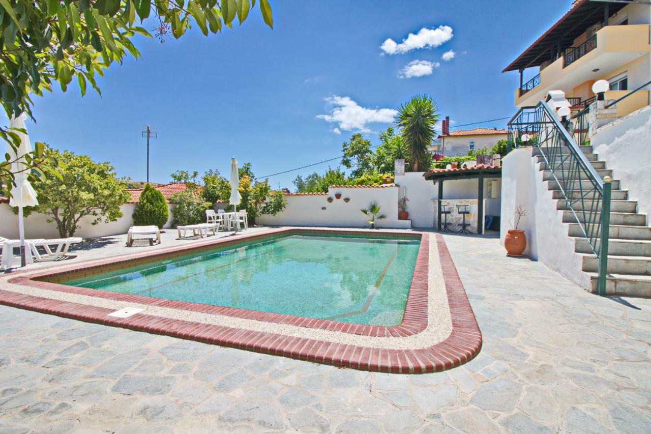 Maisonette With Sea View & Pool Villa ปัลลูรี ภายนอก รูปภาพ